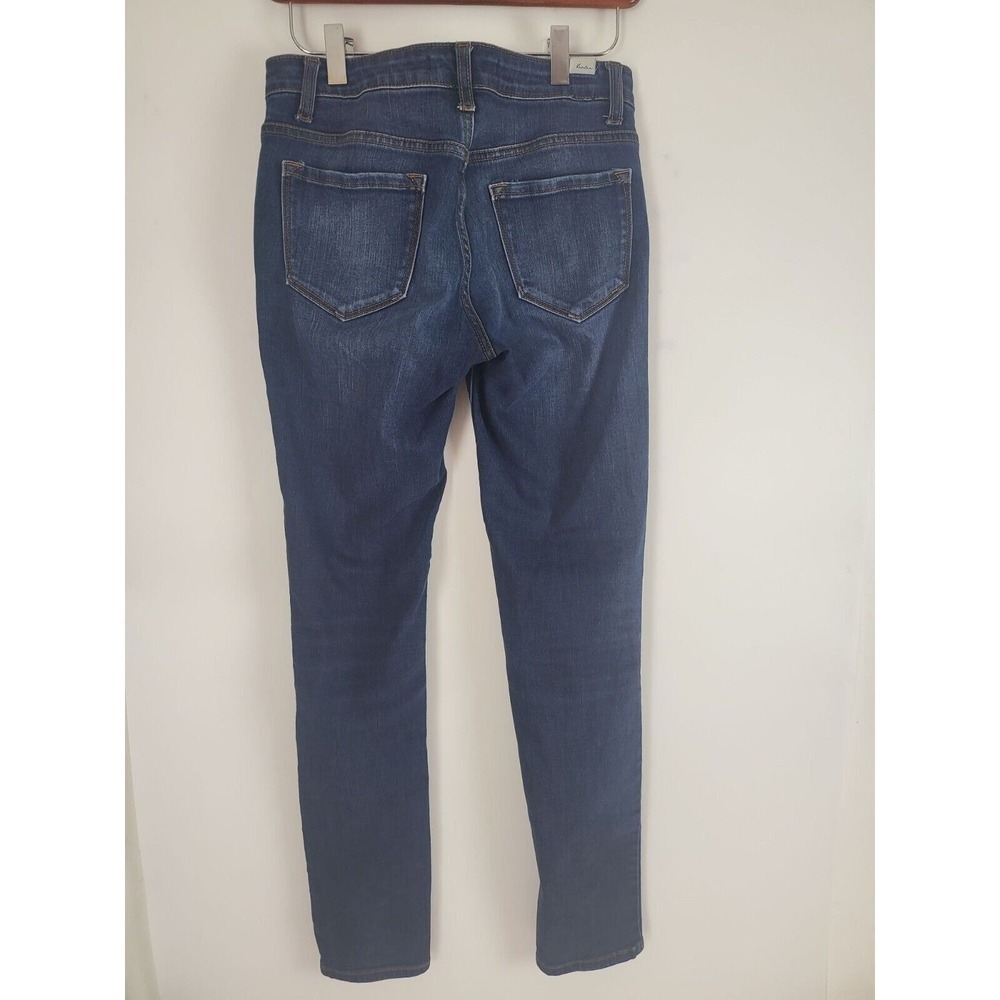 Kancan Jeans 7/27 Womens Low Rise‎ Skinny Leg Blue Medium Wash Stretch Bottoms - Picture 6 of 9